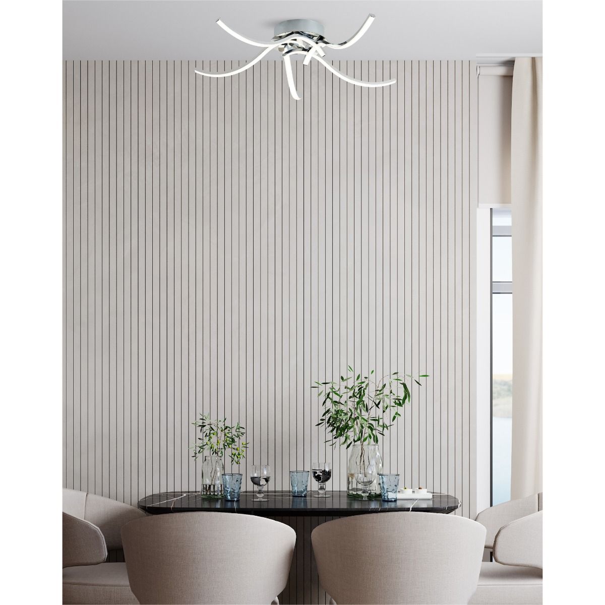 20023-5CCH FOCUS LAMPA SUFITOWA CHROM