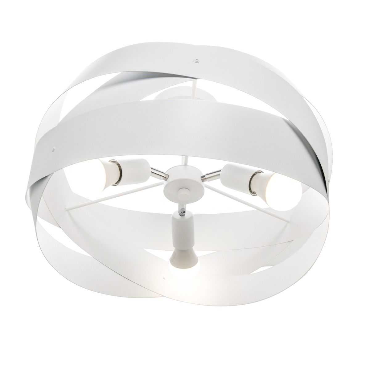 1115 Lampa sufitowa TORNADO 50 cm biała/white