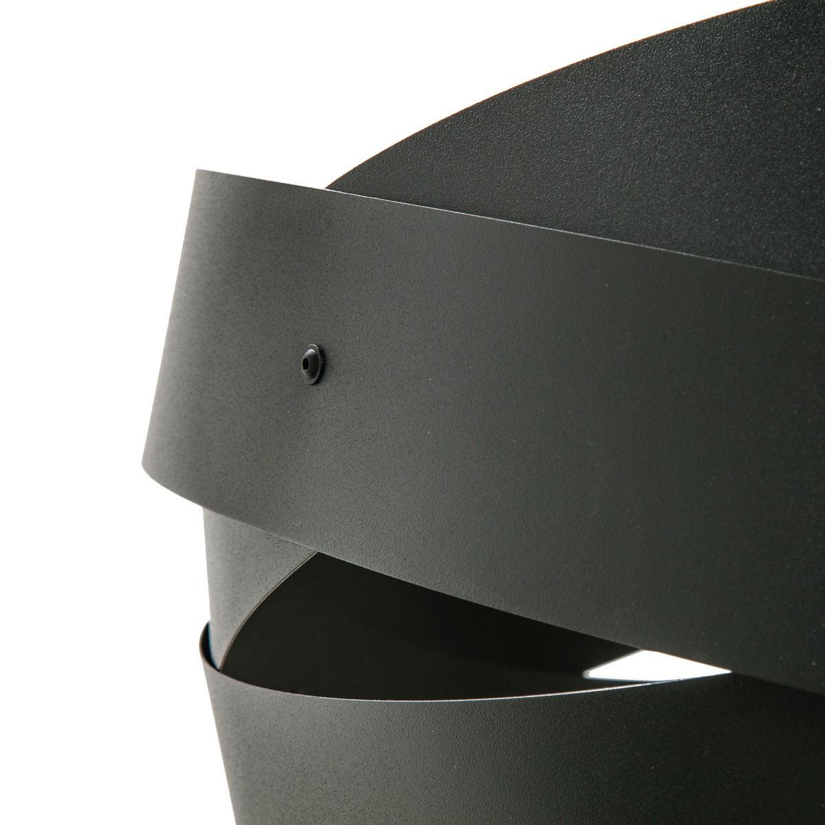 1116 Lampa sufitowa TORNADO 50 cm czarna/black