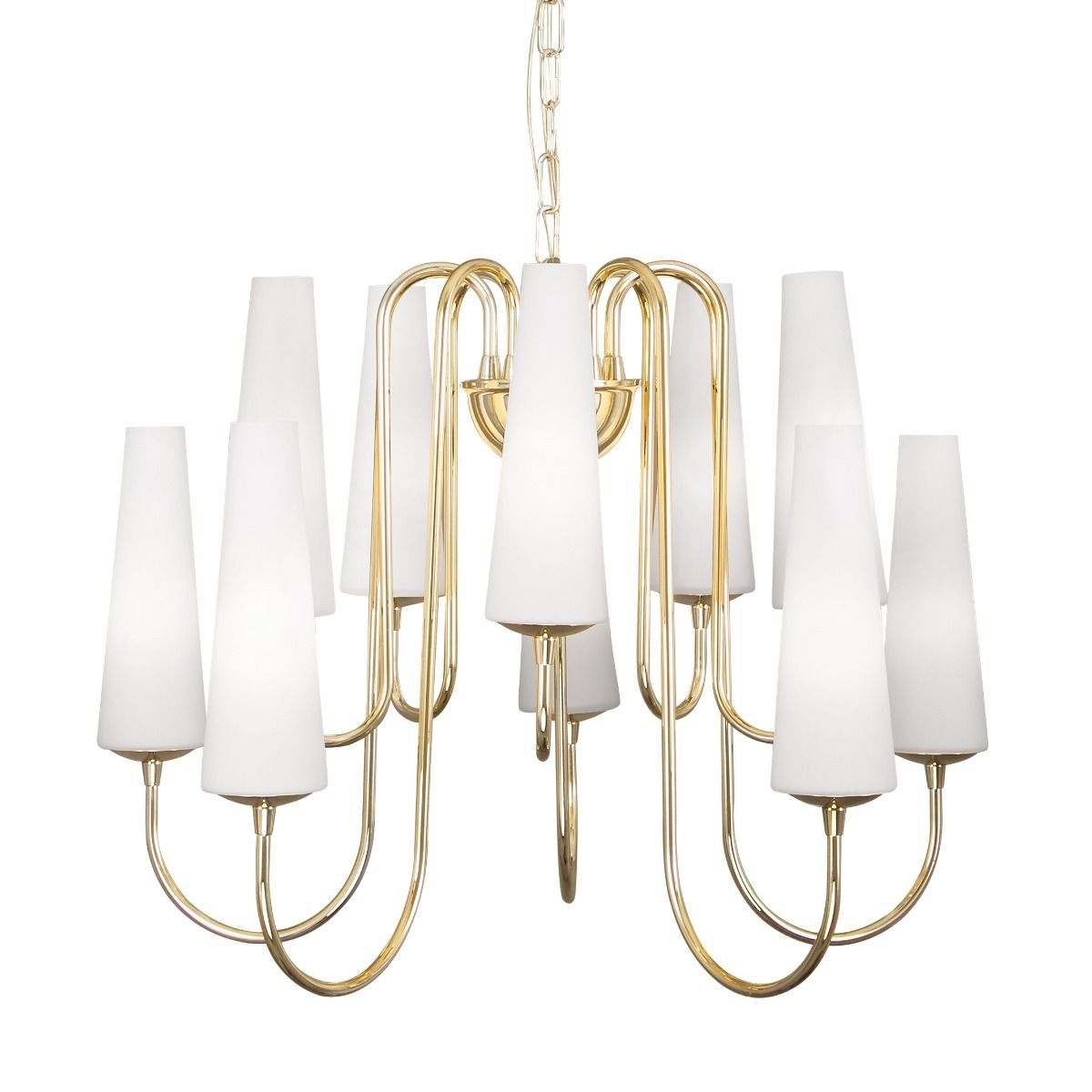 1129 Lampa wisząca MAGNUM 10 złoty/gold