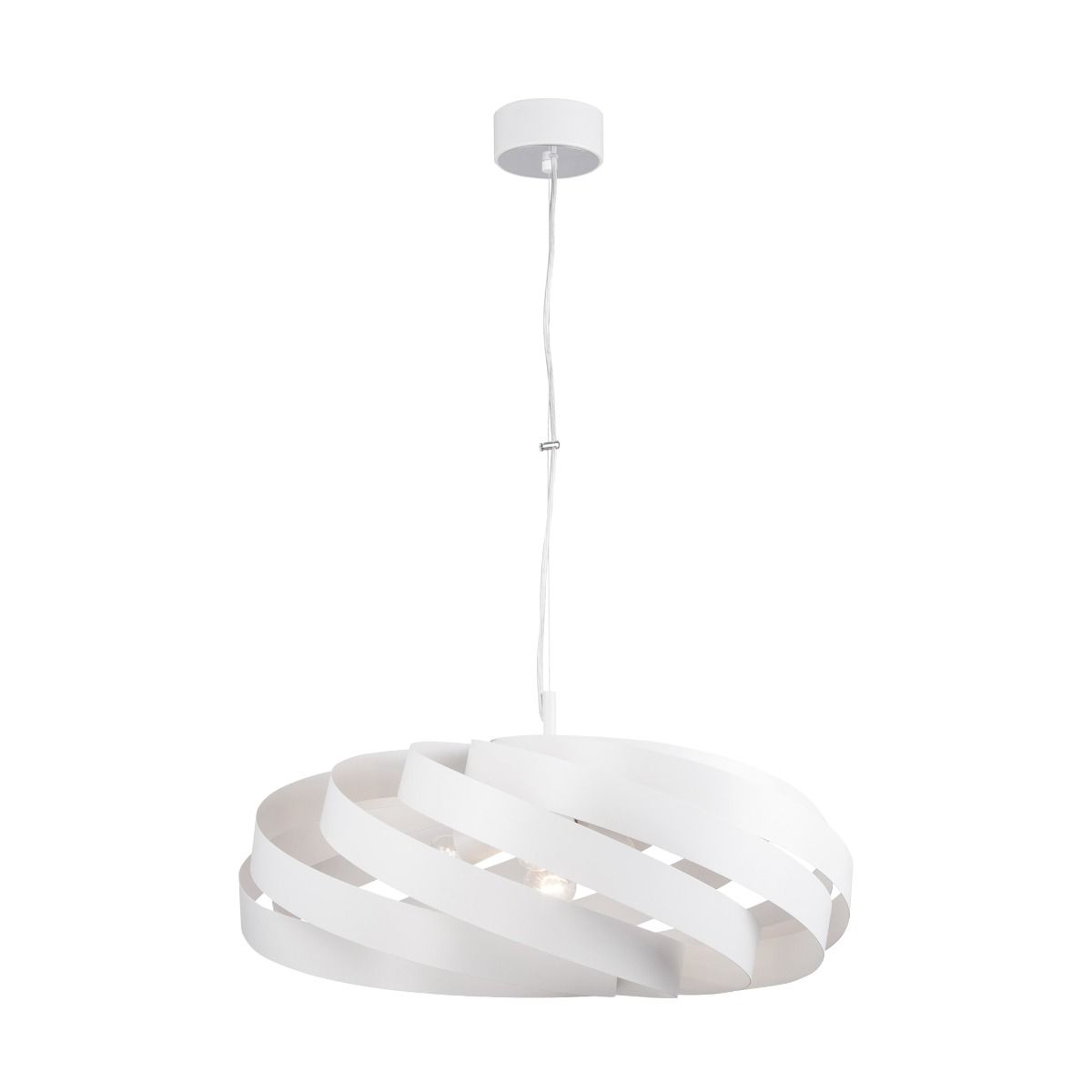 1134 Lampa wisząca VENTO 60 cm biała/white