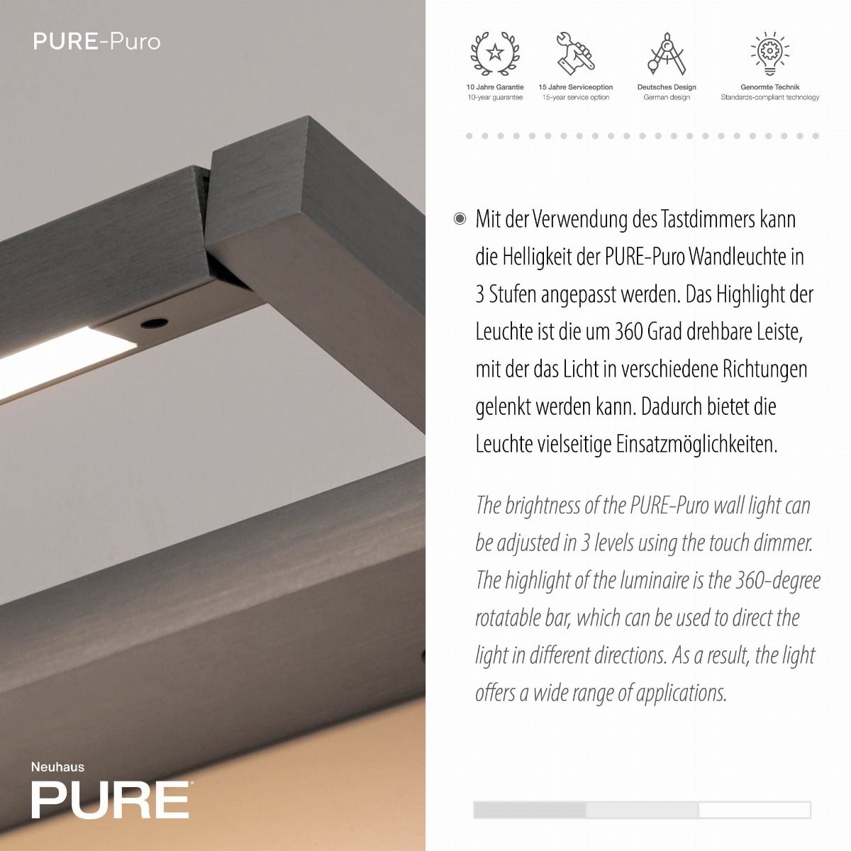 Kinkiet PURE PURO 9113-15