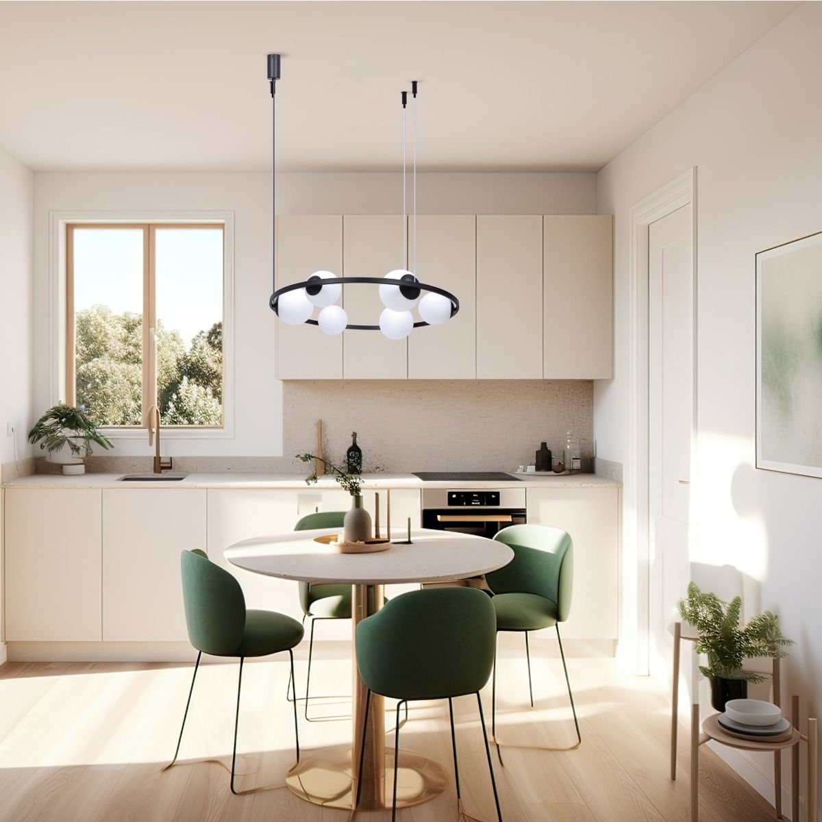 5007 ORBIT 6 PENDANT LAMP