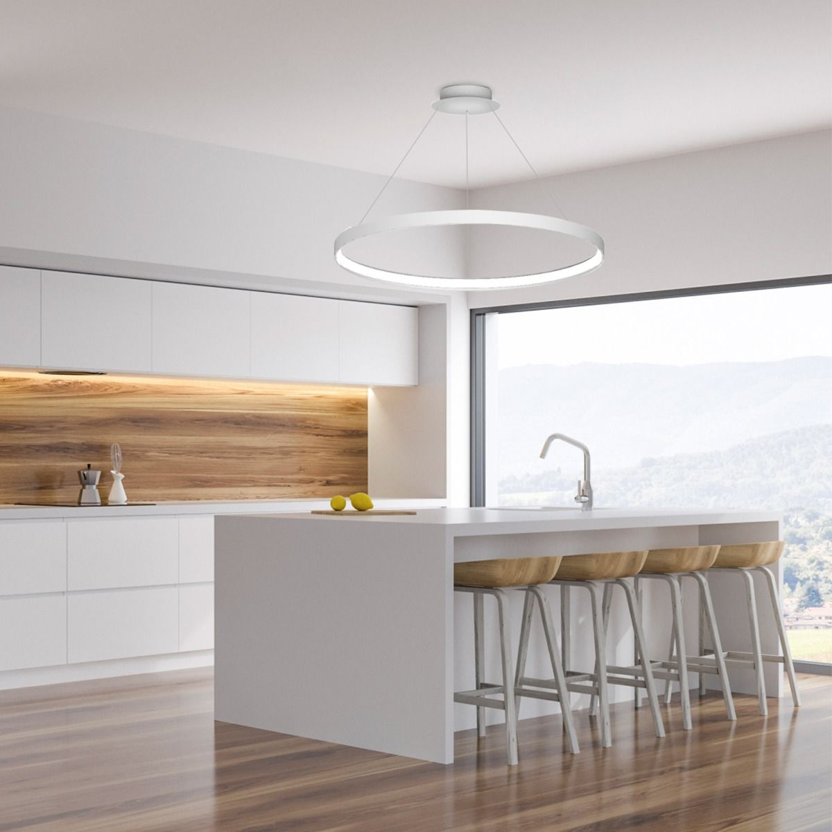 Lampa wisząca CIRCLE 110 LA0717/1 - WH