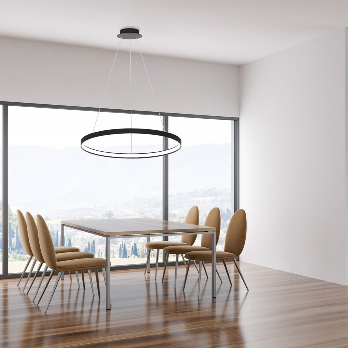 Lampa wisząca CIRCLE 110 LA0722/1 - BK