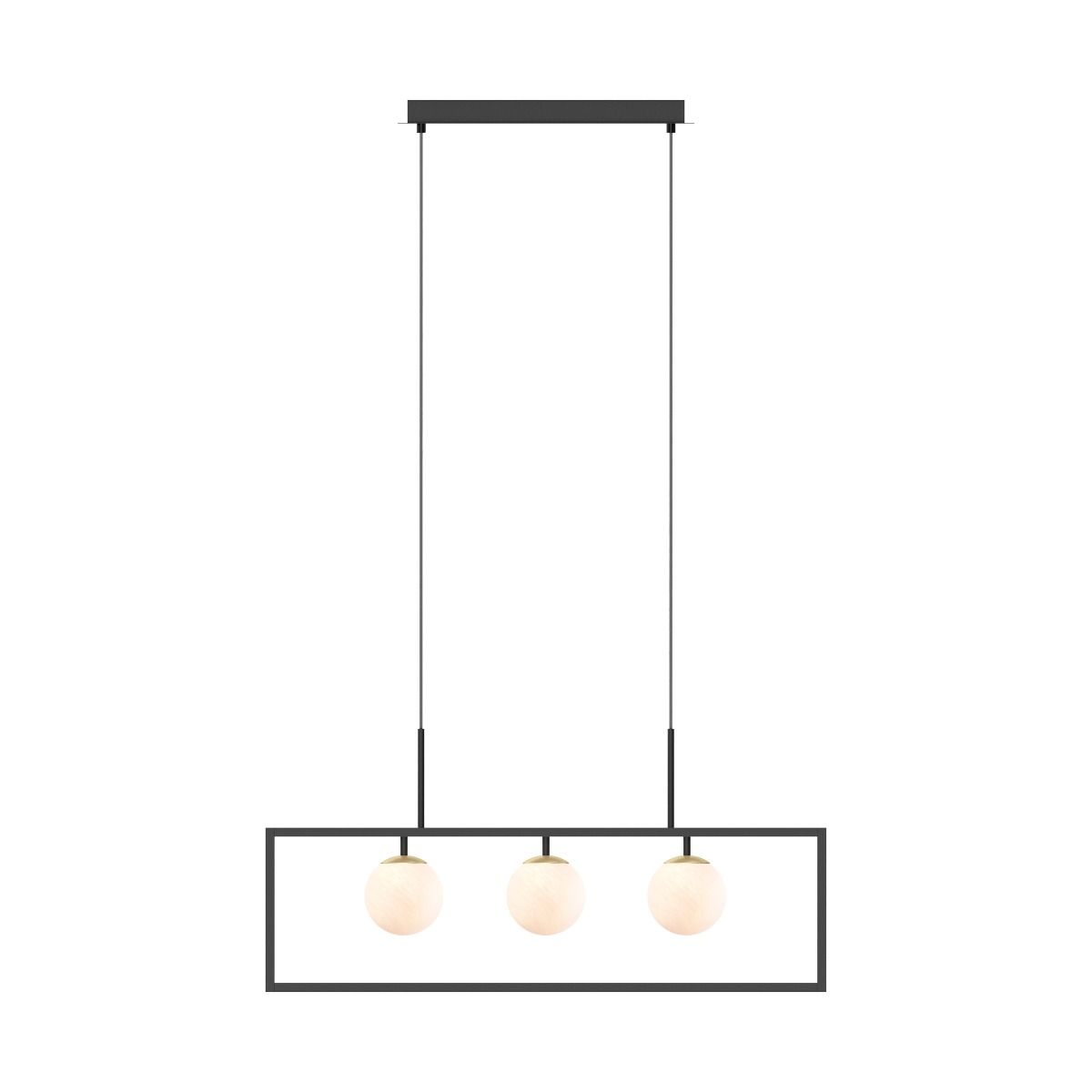 MD3115-3-3BT PIRO LAMPA WISZĄCA CZARNA/BLACK