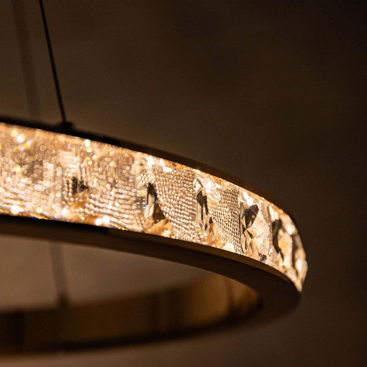 MD4996-1-3GBD MURIEL LAMPA WISZĄCA CZARNO-ZŁOTA/BLACK-GOLD