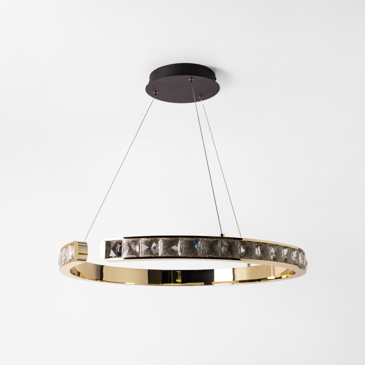 MD4996-1-3GBD MURIEL LAMPA WISZĄCA CZARNO-ZŁOTA/BLACK-GOLD