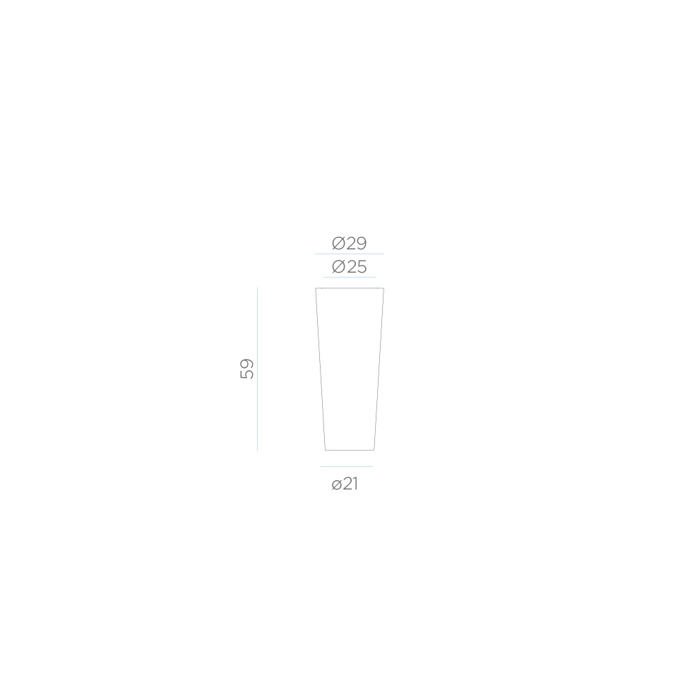 Doniczka solarna FICUS LED RGB 3341